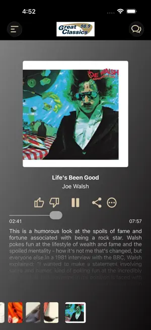 Great Classics 98.9 screenshot 1