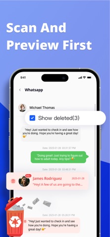 Gbyte Recovery: Photos & SMS iPhone screenshot