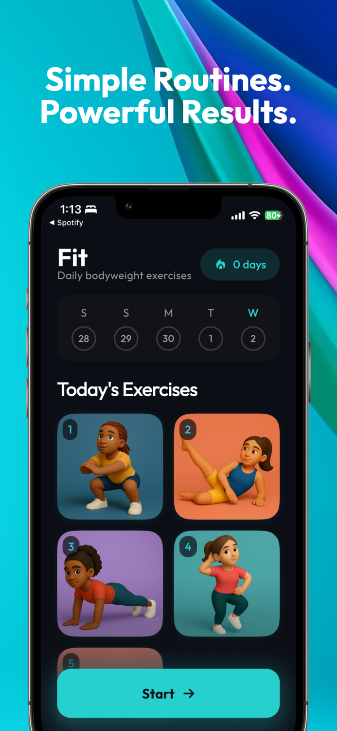 Fit – Bodyweight Exercises
