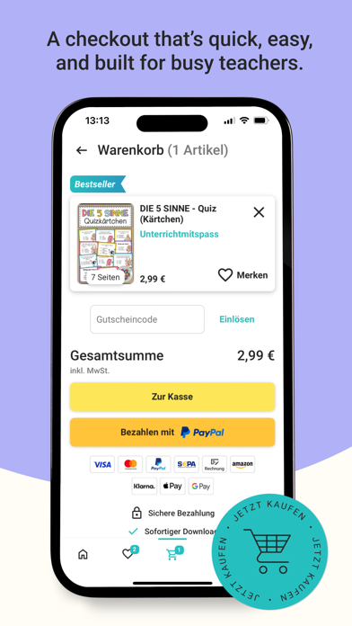 eduki: Teaching materials Screenshot