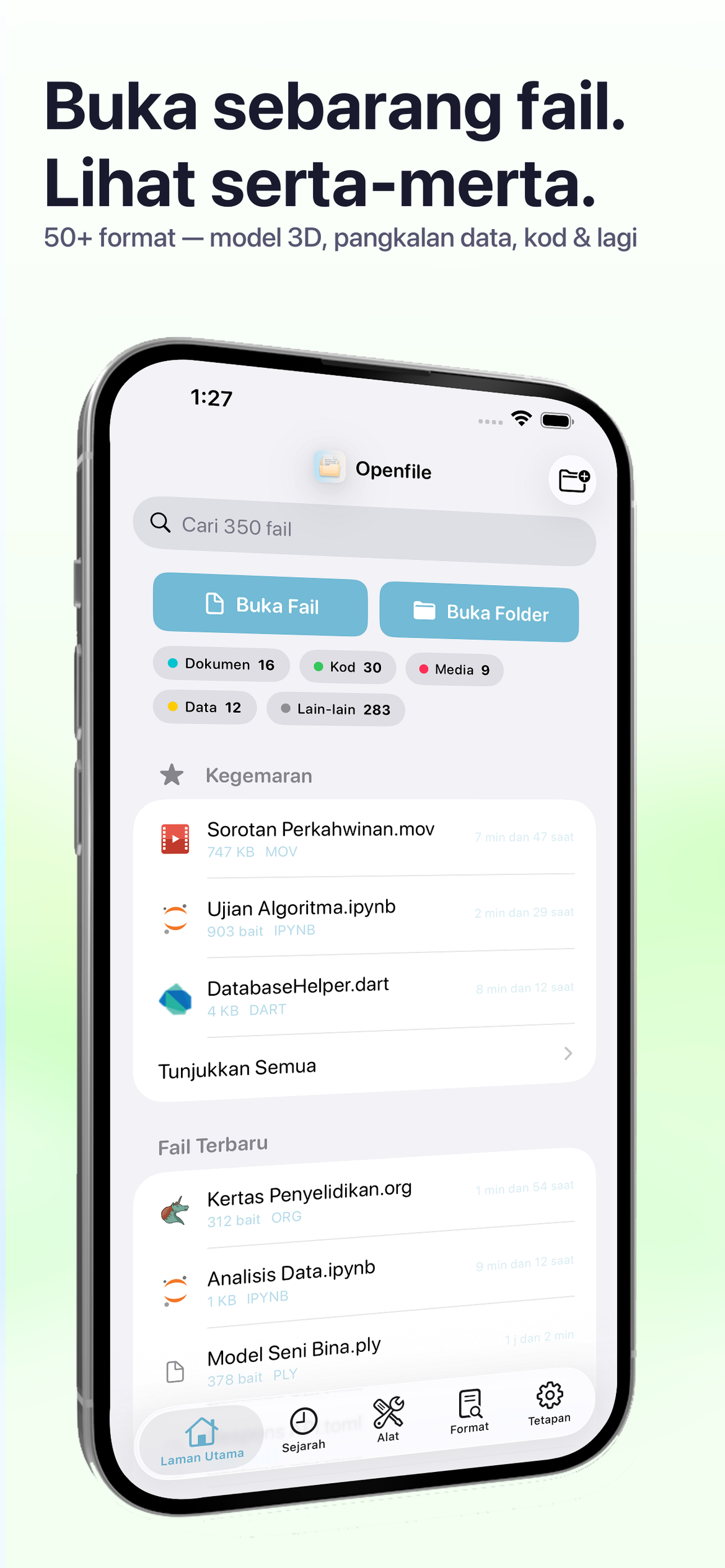 OpenFile app screenshot 1