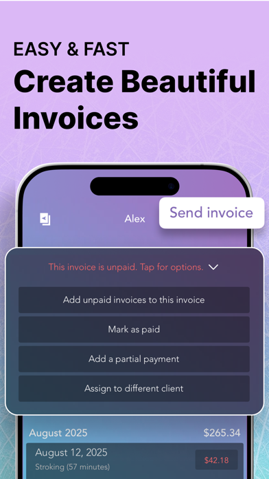 Digital Invoice Generator・App iPhone screenshot 4 - Business app