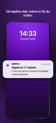 Compteur Contractions : Ripply screenshot
