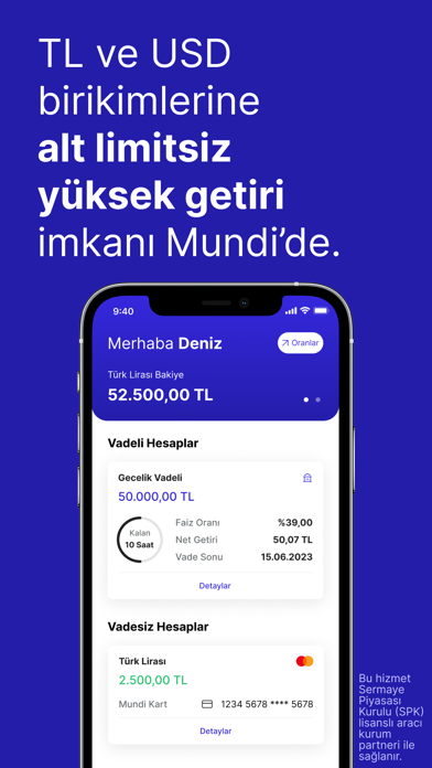 Mundi: Her Birikime İyi Getiri Screenshot