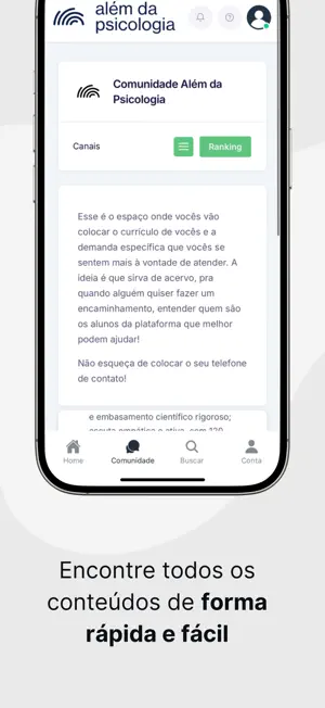 Além da Psicologia screenshot 4