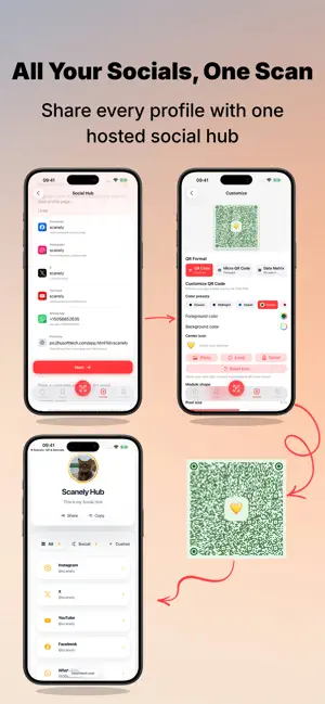 Scanely: QR & Barcode Scanner screenshot 2