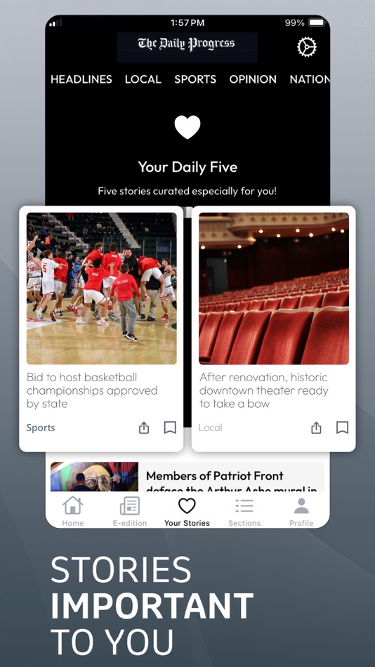 #8. Daily Progress (iOS) 来自: BH Media Group