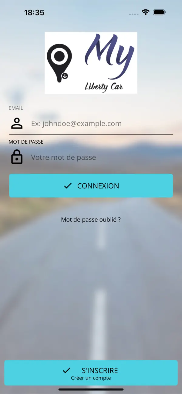 Screenshot #1 pour MYLIBERTY CAR