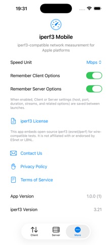 iperf3 - Network Tools 스크린샷 5