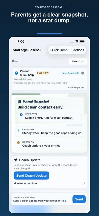 StatForge Baseball screenshot 1