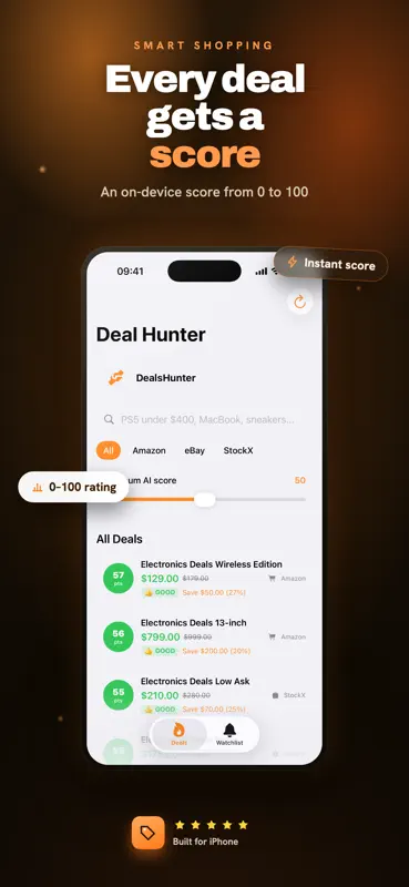 Deal Hunter: AI Price & Deals screenshot 1 of 5