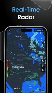 weather plus: radar & forecast iphone screenshot 1