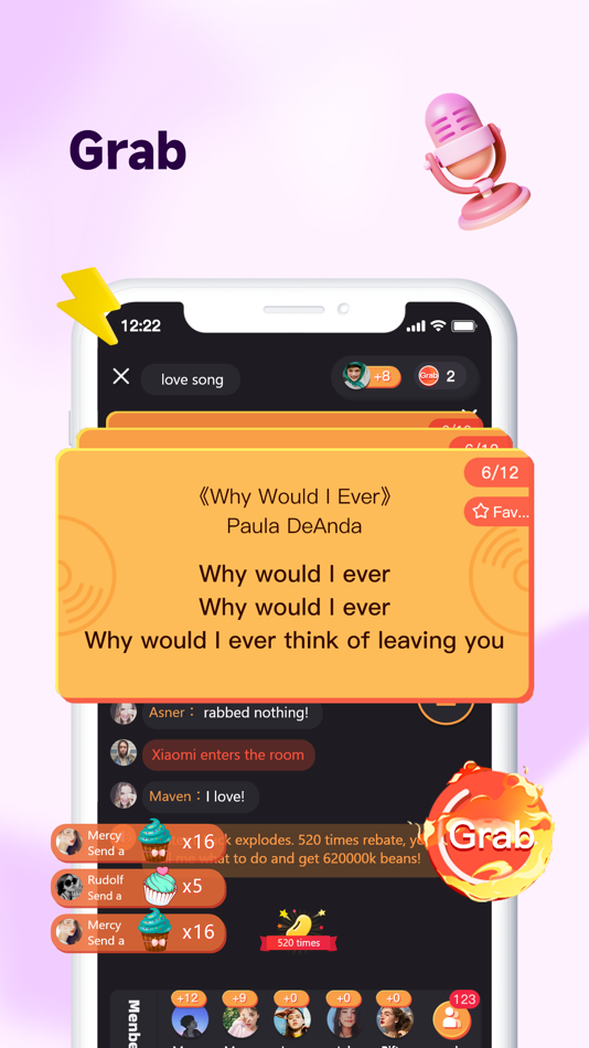 #6. 全民party-語音聊天匿名交友軟體,配對約會app (iOS) 由: Staraltar Technology Co., Ltd.
