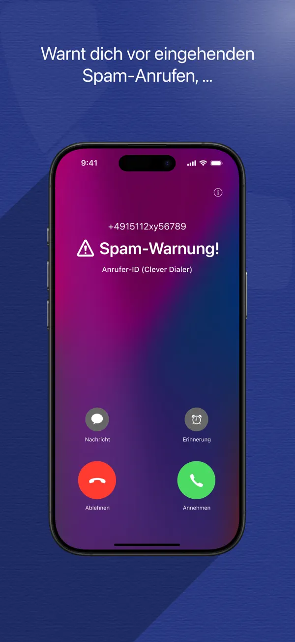 Anruferkennung - Clever Dialer, Screenshot 2
