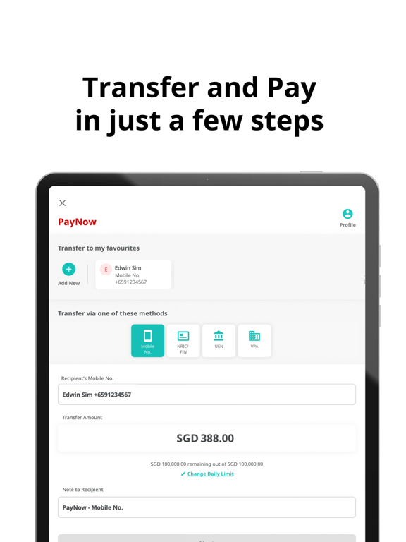Screenshot #6 pour CIMB Clicks Singapore