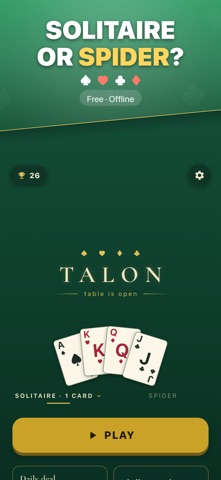 Talon: Solitaire & Spider Screenshot 6 of 6