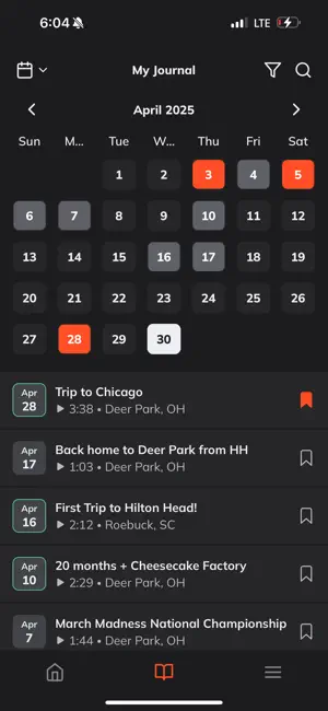 Minute - Audio Journal screenshot 3