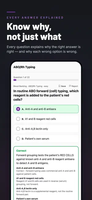 ASCP MLT Exam Prep: Med Lab screenshot 3
