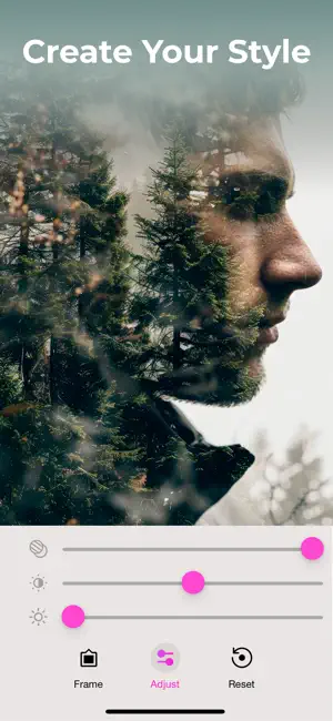 Double Exposure Blend Overlap screenshot 1