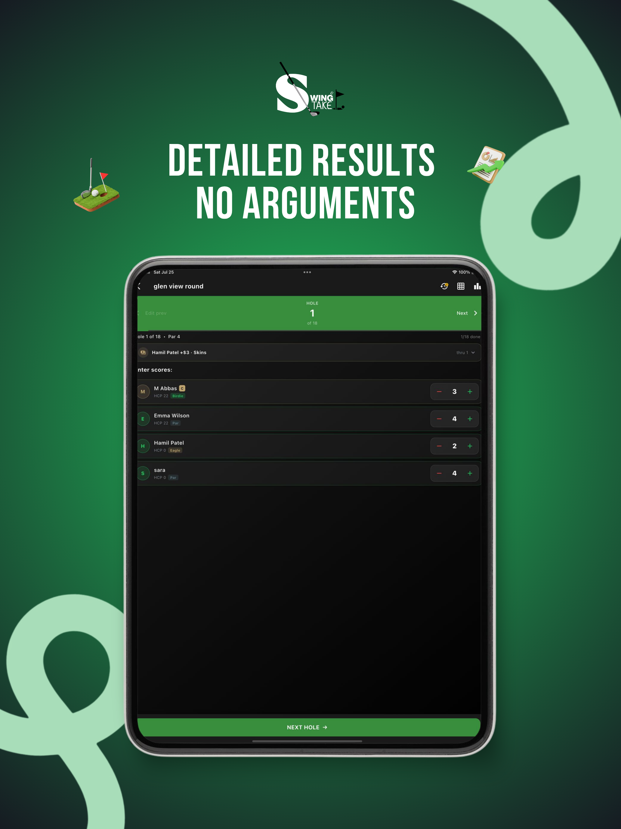 Swing & Stake: Golf Bets screenshot 18