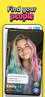 Hoop - make new friends screenshot 1