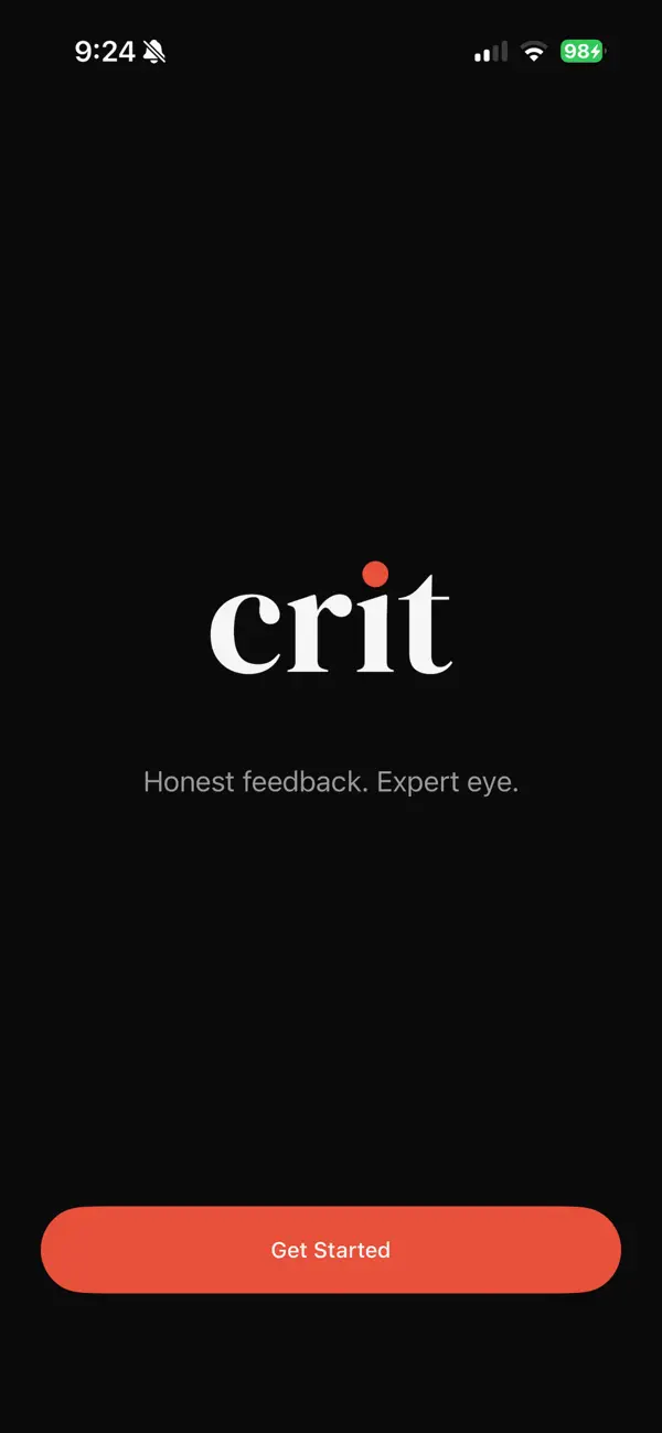 Screenshot #1 pour Crit: AI Design Advisor
