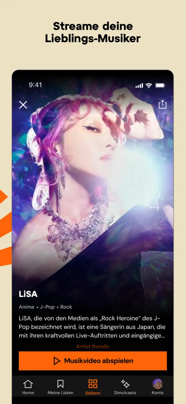 Crunchyroll iPhone App Screenshot 6 – Unterhaltung