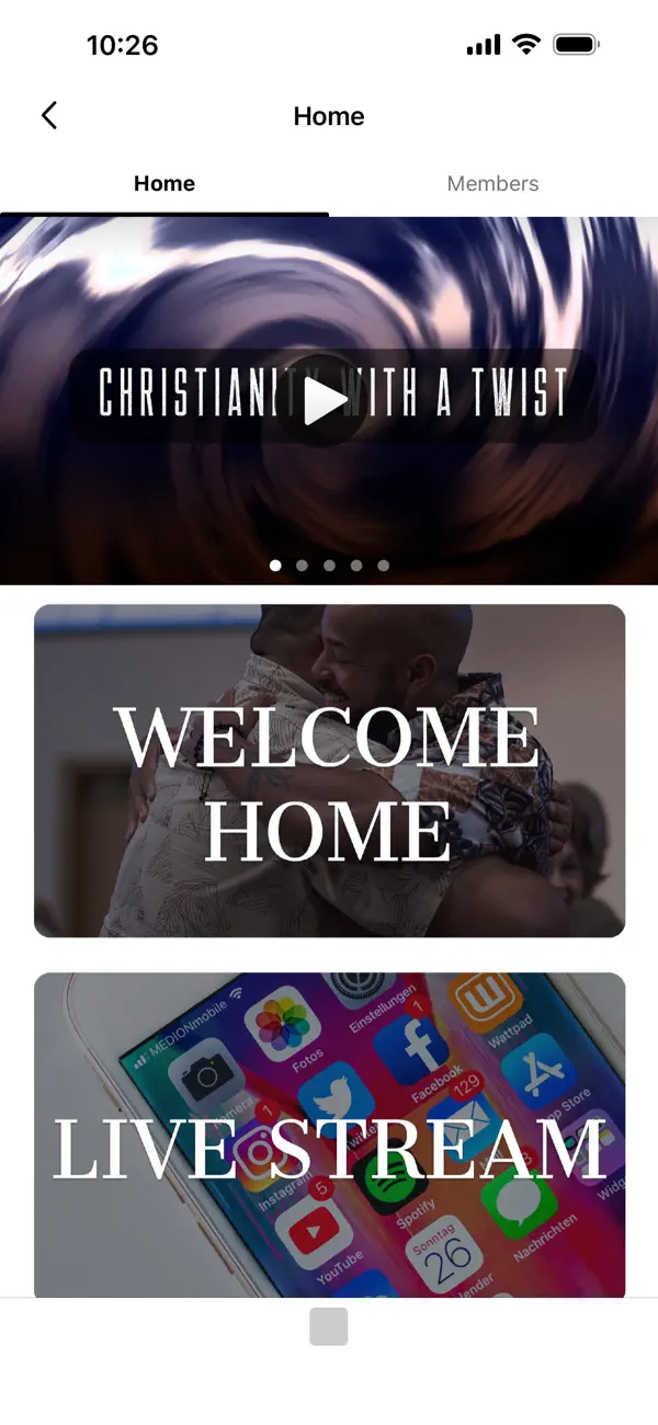 Screenshot #1 pour Elizabeth Baptist Church