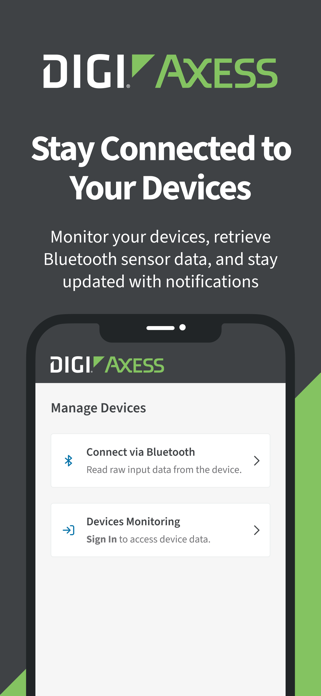 Digi Axess Mobile Screenshot 1 of 4