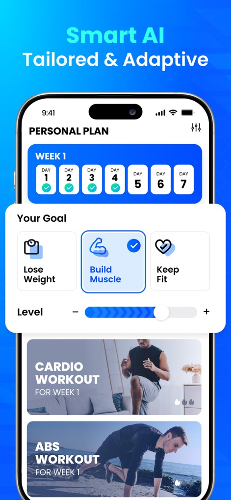 Home Workout - No Equipments - Smart Customization