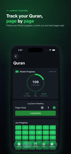 Capture d'écran de Khushu: Suivi Priere Salat sur iPhone 5