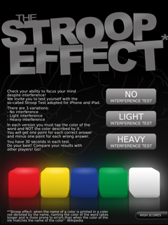 The Stroop Effect screenshot 3