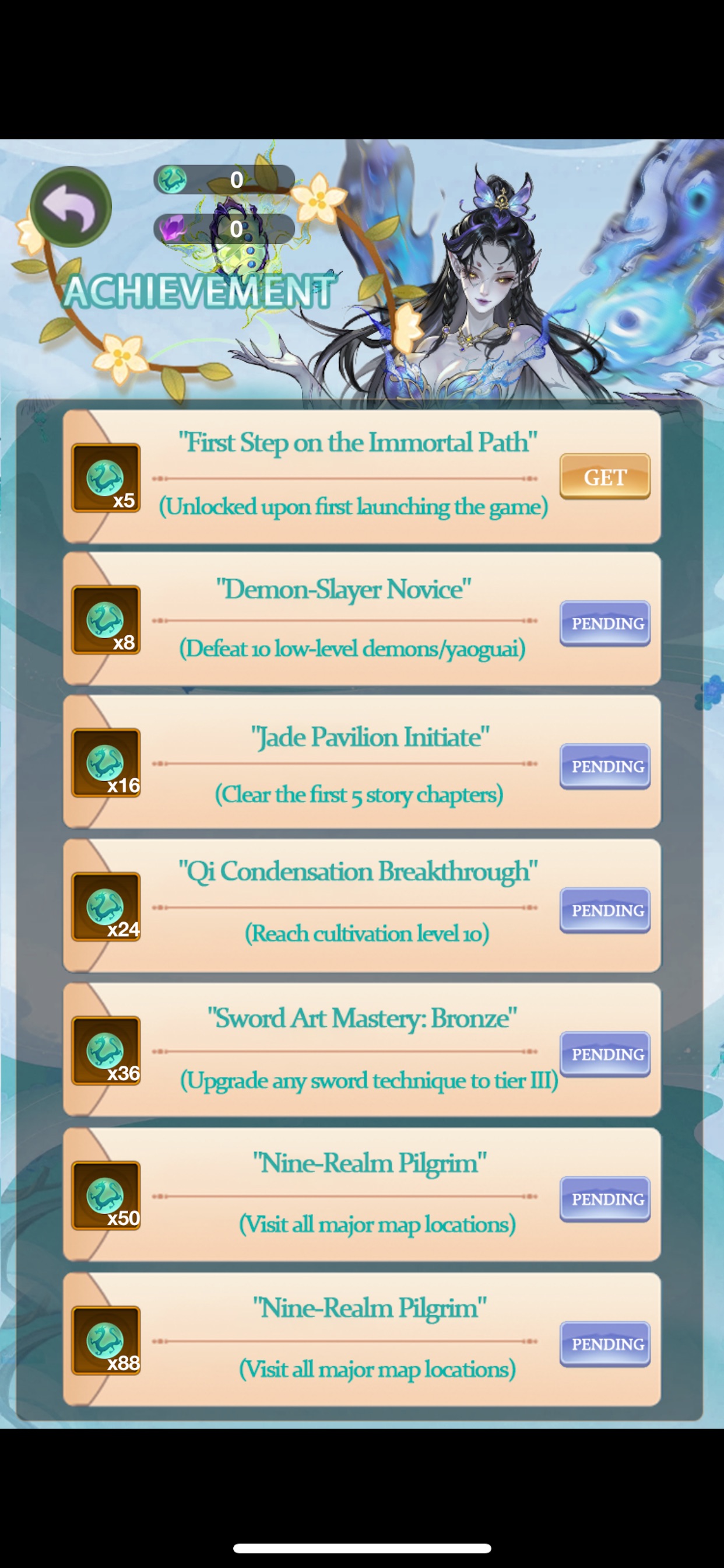 Screenshot 3 of Nythera Dao Journey