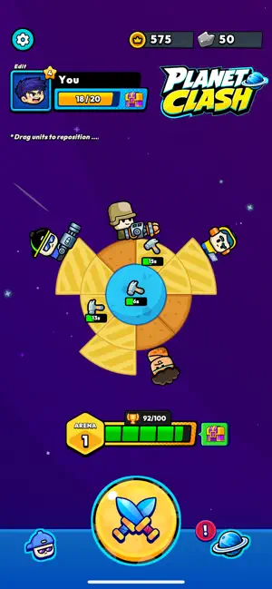 Planet Clash screenshot 1