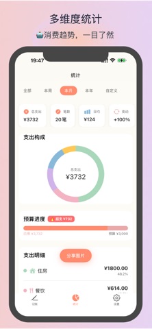 闪兔记账 - 极速语音记账 screenshot