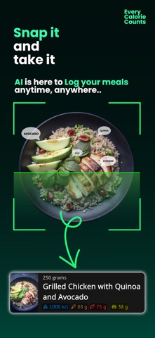LeanUp AI Calorie Tracker iPhone screenshot