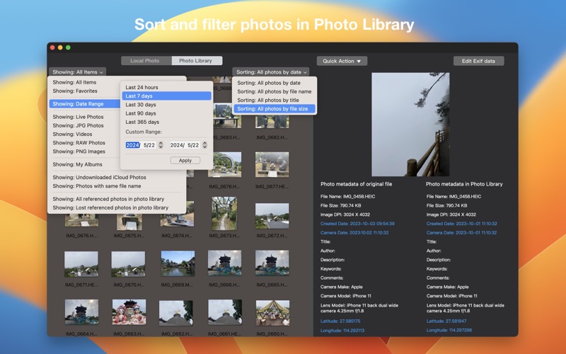 Photo Exifer 3 Screenshot