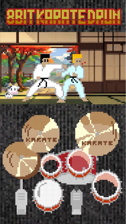 8Bit Karate Drum