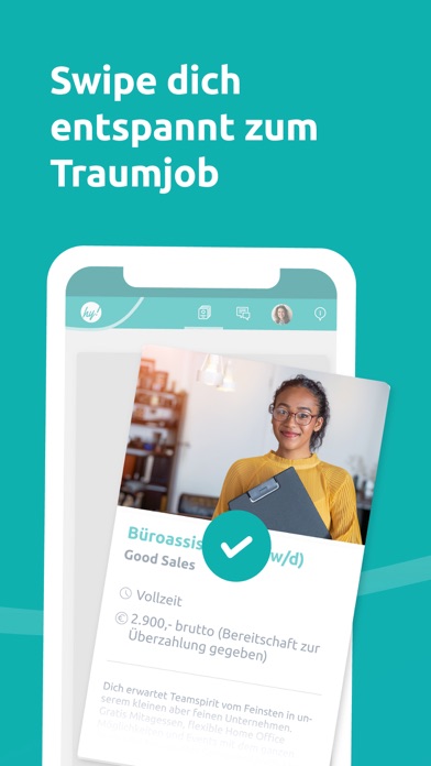 hokify - Jobsuche & Bewerbung Screenshot