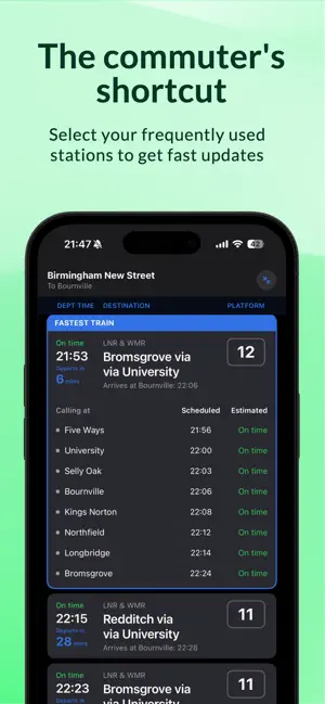 Fastest Train: UK Live Trains screenshot 4