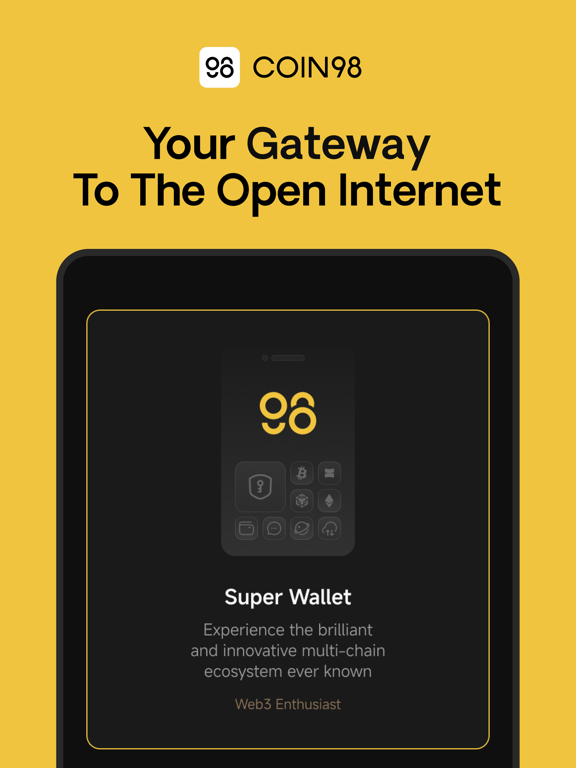 Screenshot #4 pour Coin98: Crypto & AI Wallet