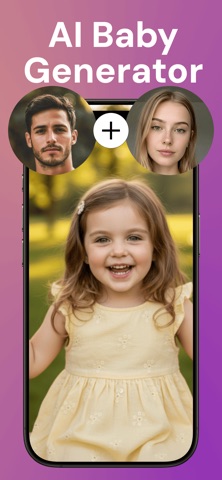 AI Baby: Baby generator iPhone screenshot