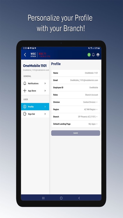 WillScot One Mobile Employee