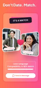 MatchMde AI Dating Real People screenshot #1 for iPhone