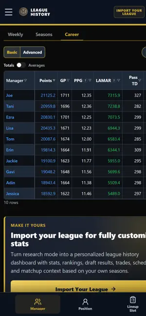 League History screenshot 4
