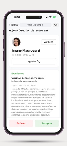 Jobaffinity Mobile screenshot