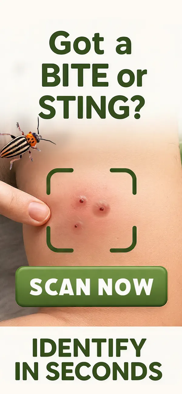 #1. AI Bug Bite Identifier (iOS) Ved: Ember Next LLC