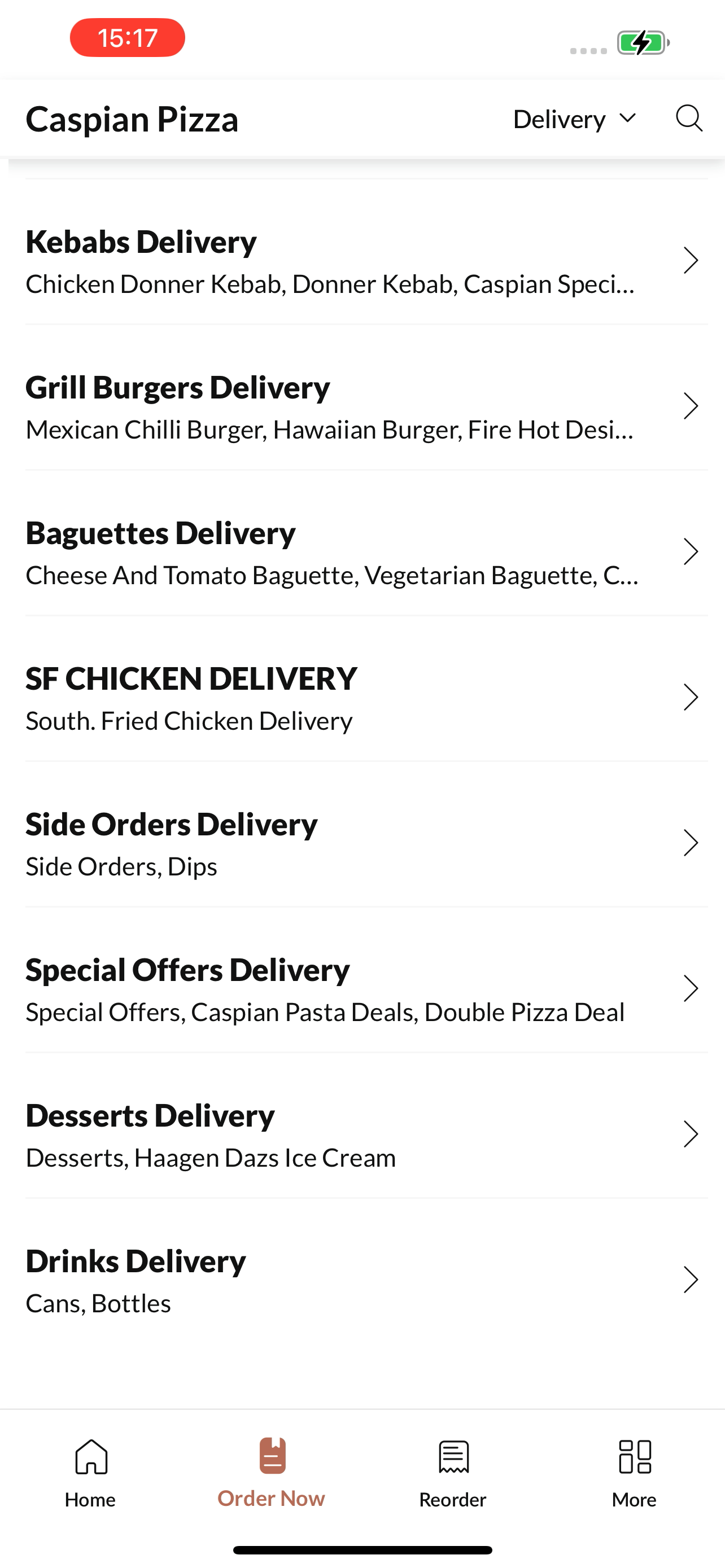 Caspian Pizza.