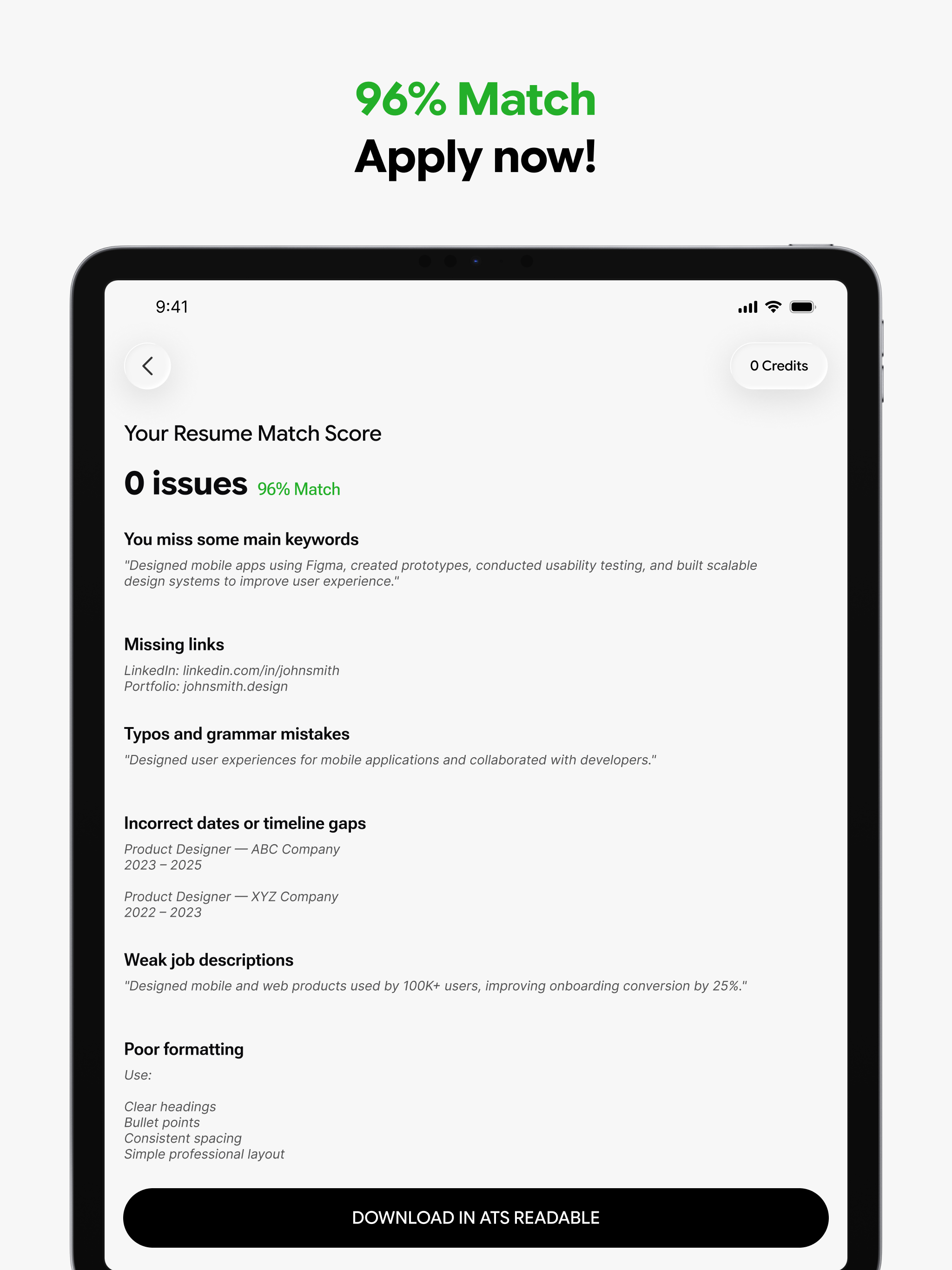 ResumeOK: ATS Resume Builder screenshot 9