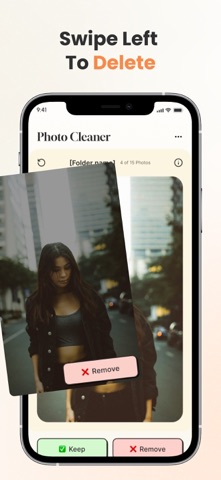 Photo Swipe Delete & AI Clean screenshot